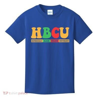 Hbcu Historically Black College University Black History Gift Kids T-Shirt