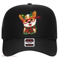 Happy Holidays Cute Corgi Dog Lover Hat thumb 0