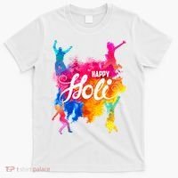 Happy Holi Celebrate South Asian Indian Hindu Festival T-Shirt thumb 0