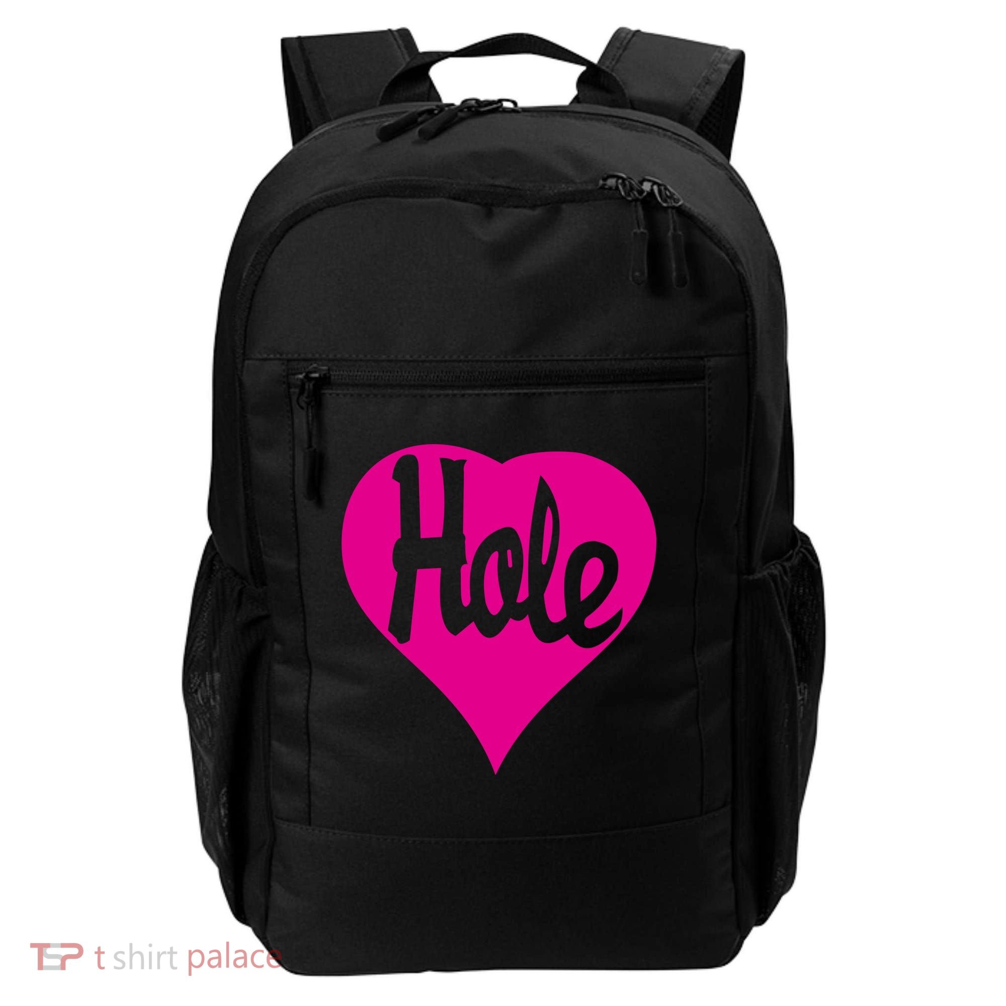 Hole Heart Courtney Love Backpack