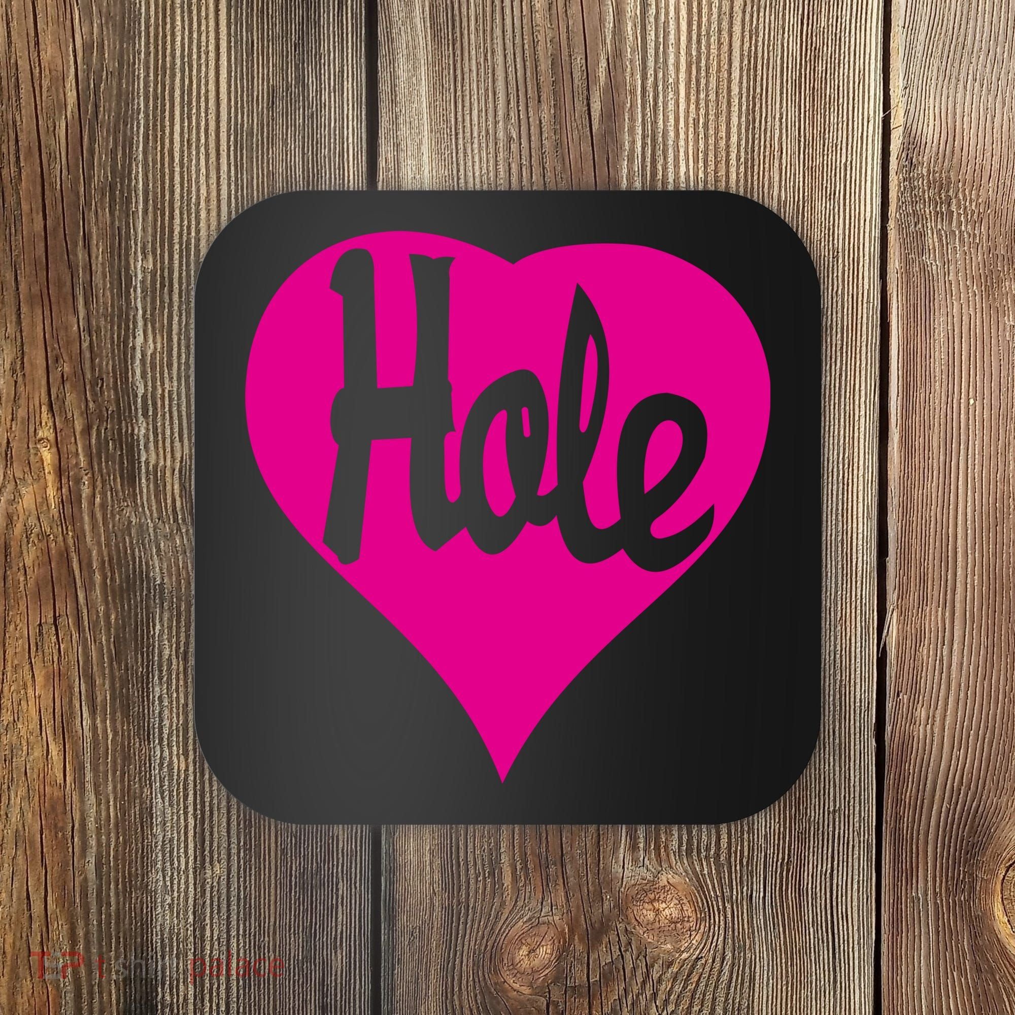 Hole Heart Courtney Love Coaster
