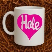 Hole Heart Courtney Love Coffee Mug thumb 2
