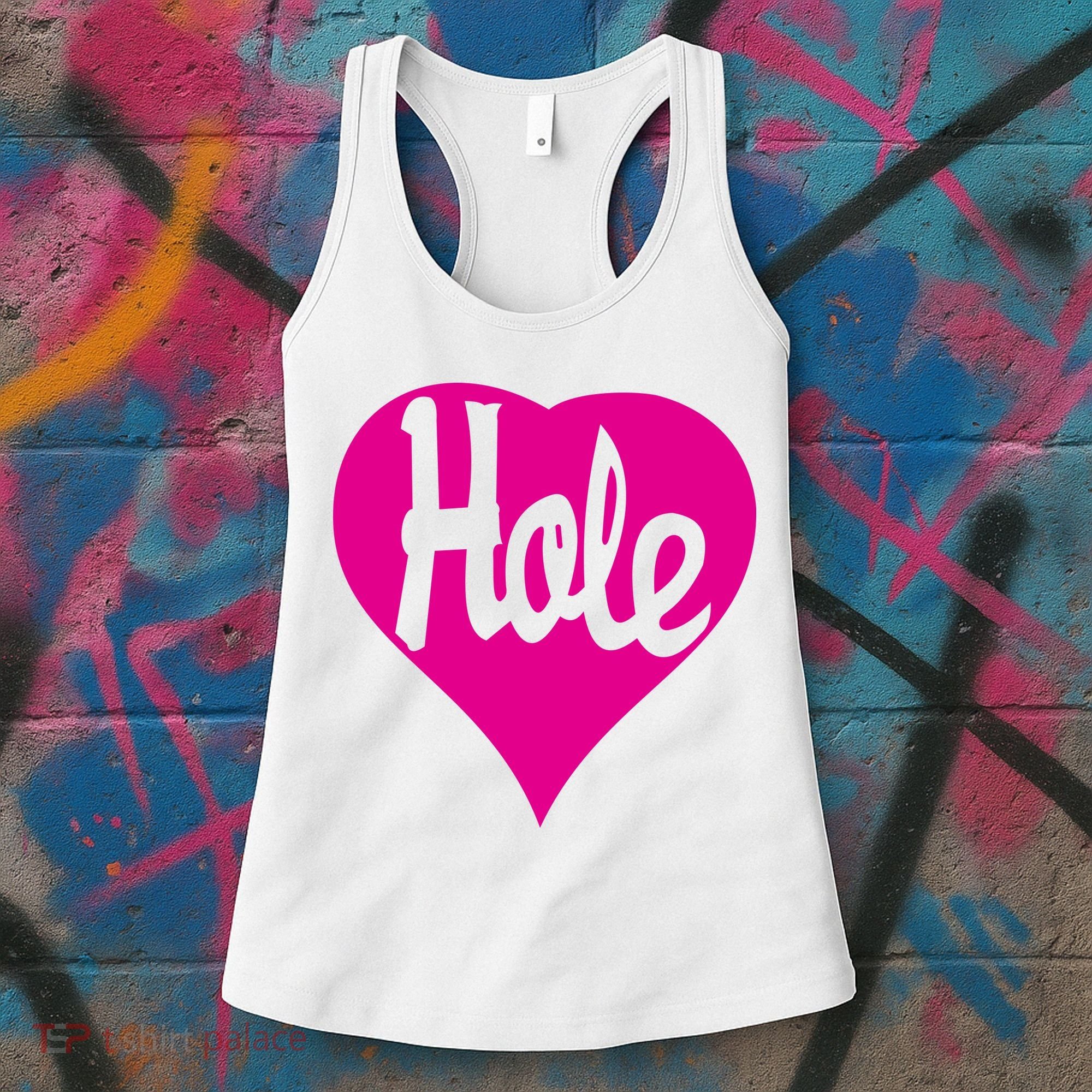 Hole Heart Courtney Love Women's Tank Top