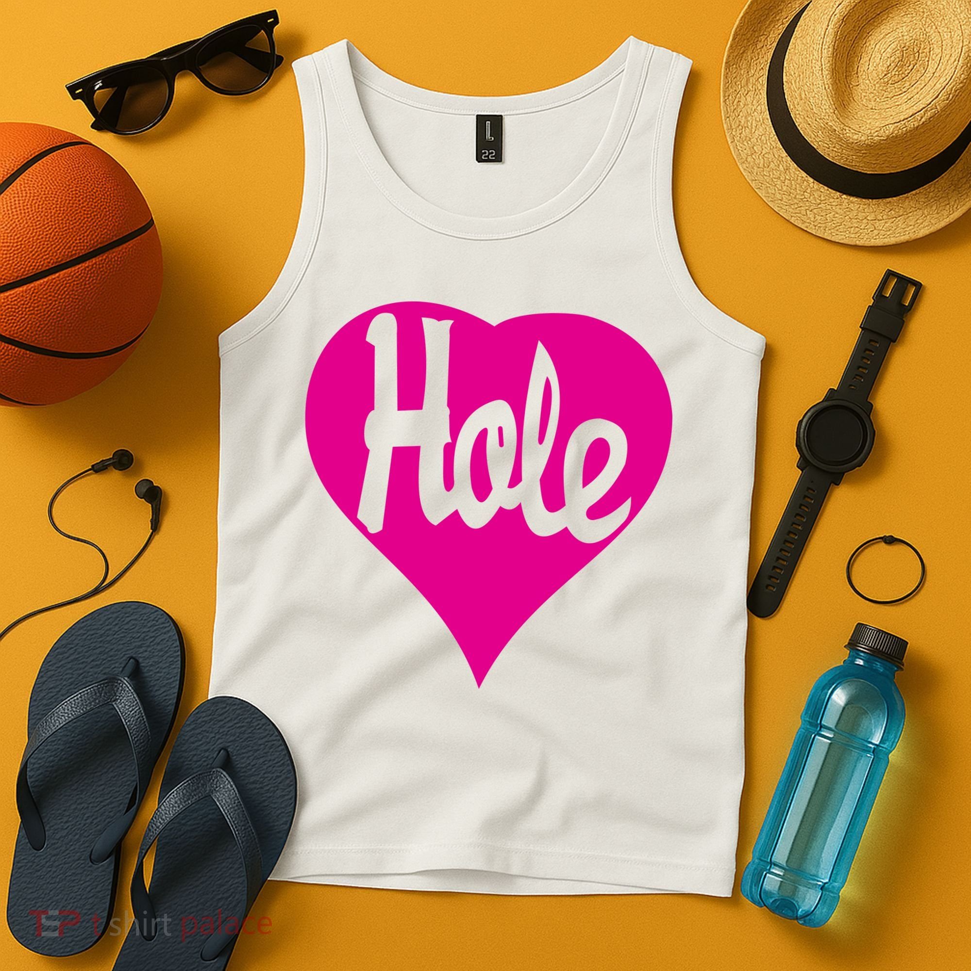Hole Heart Courtney Love Tank Top