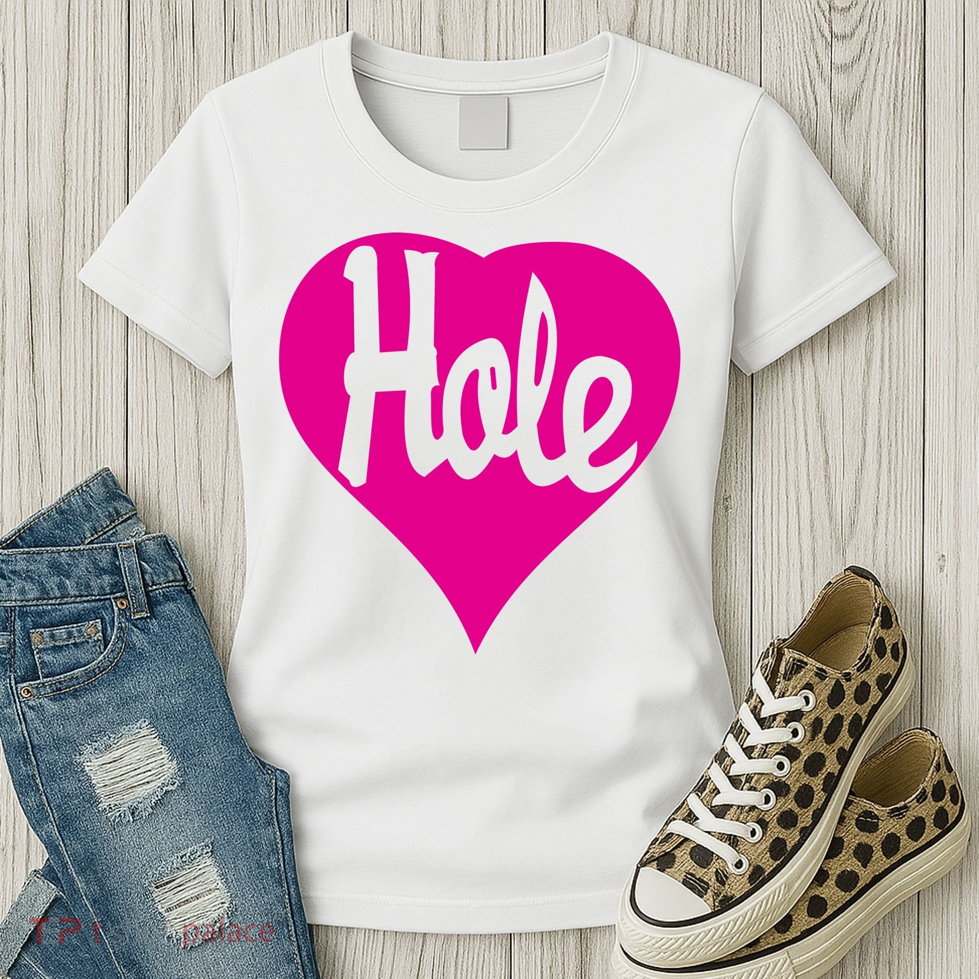 Hole Heart Courtney Love Women's T-Shirt
