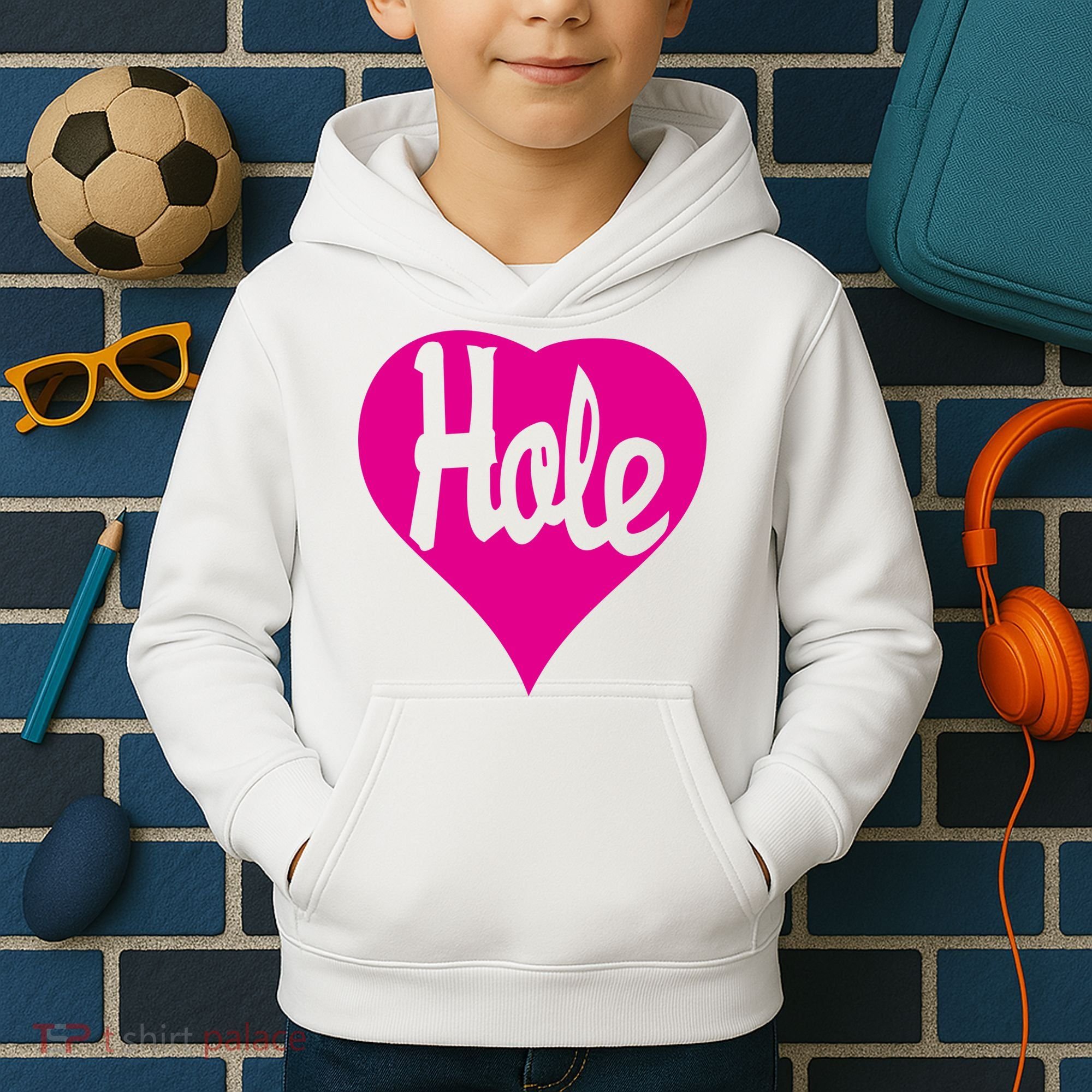 Hole Heart Courtney Love Kids Hoodie