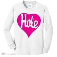 Hole Heart Courtney Love Kids Long Sleeve Shirt thumb 0