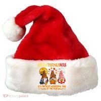 Happy Hallothanksmas Cute Gnomes Fall Halloween Santa Hat thumb 0