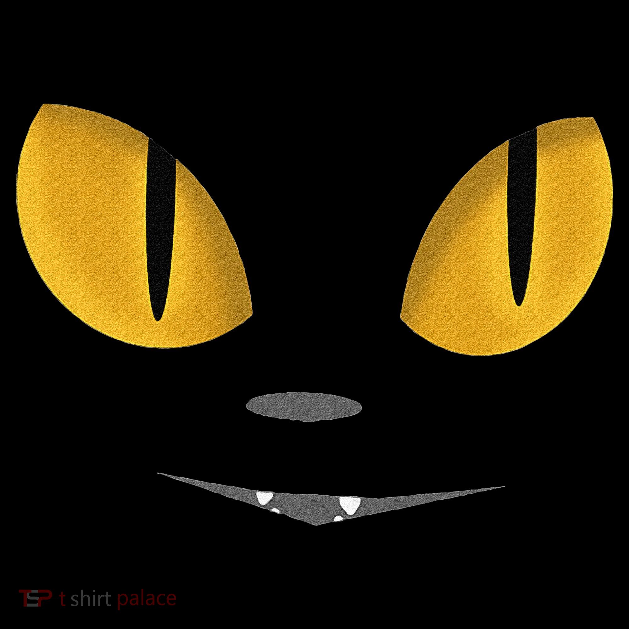 Happy Halloween Cat Eyes Spooky Scary Cat Face Coffee Mug