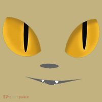 Happy Halloween Cat Eyes Spooky Scary Cat Face Polo thumb 2