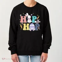 Hip Hop Cute Easter Bunny Women's Sweatshirt thumb 0