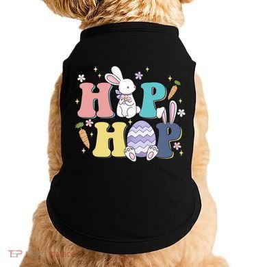 Hip Hop Cute Easter Bunny Doggie Tank