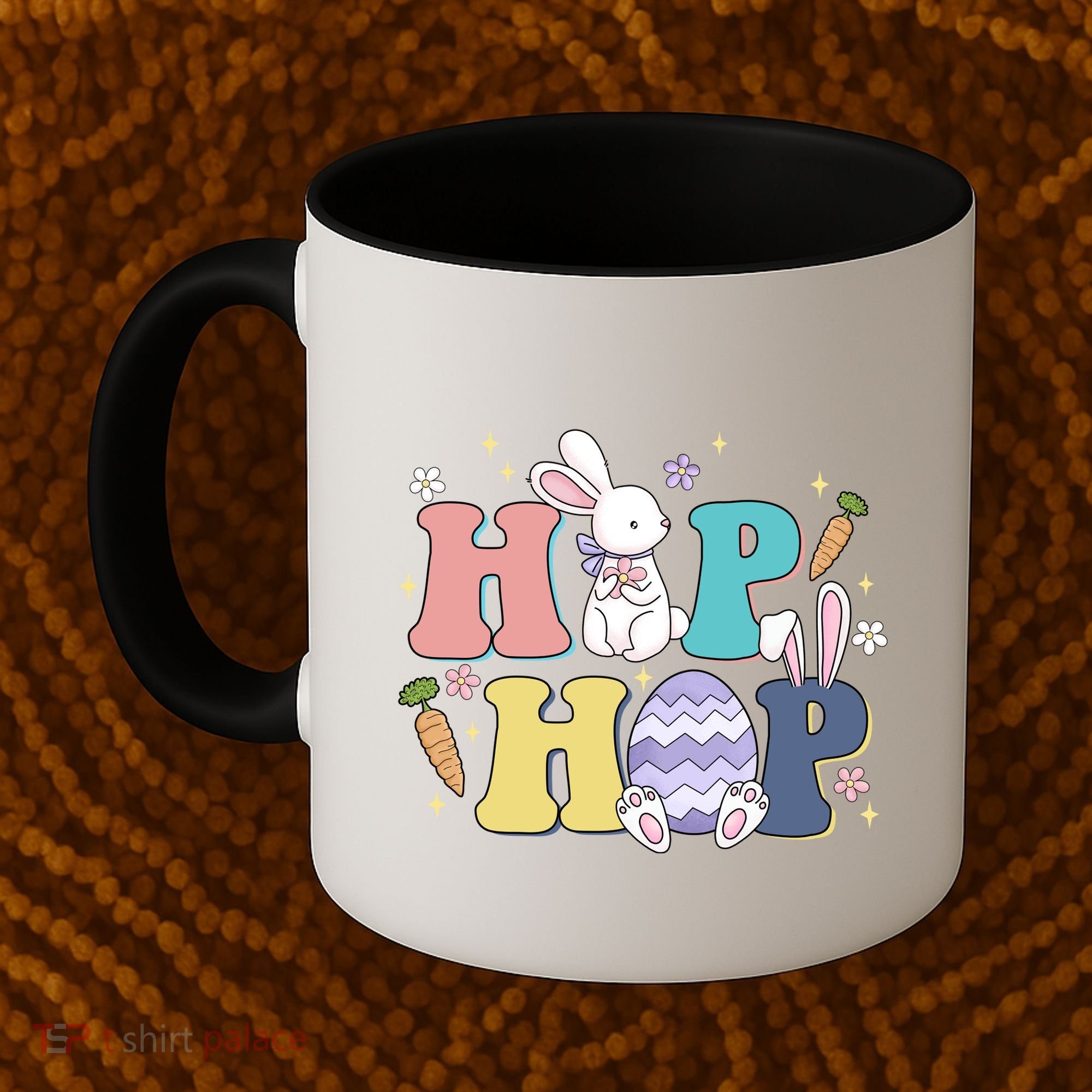 Hip Hop Cute Easter Bunny Coffee Mug