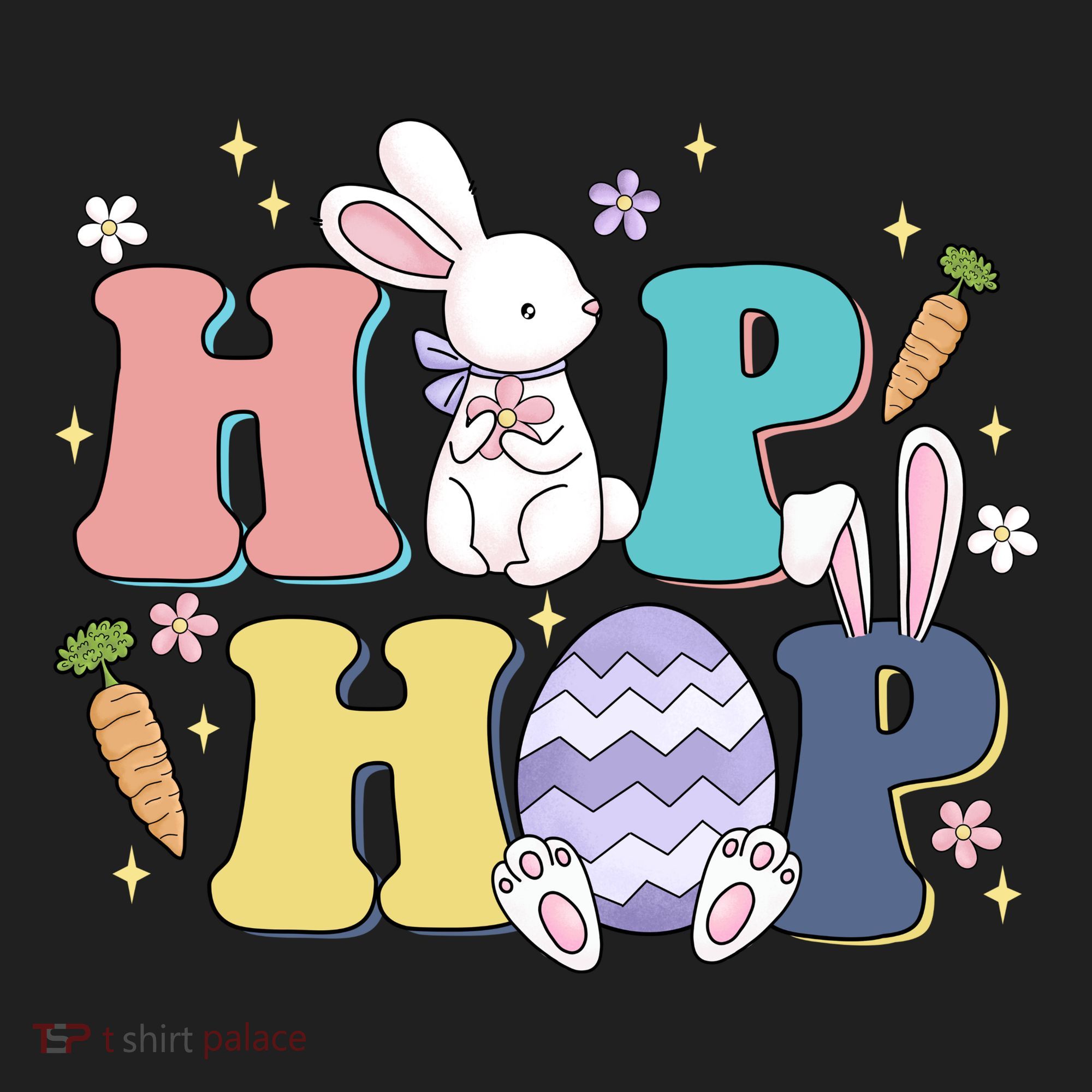 Hip Hop Cute Easter Bunny Hat