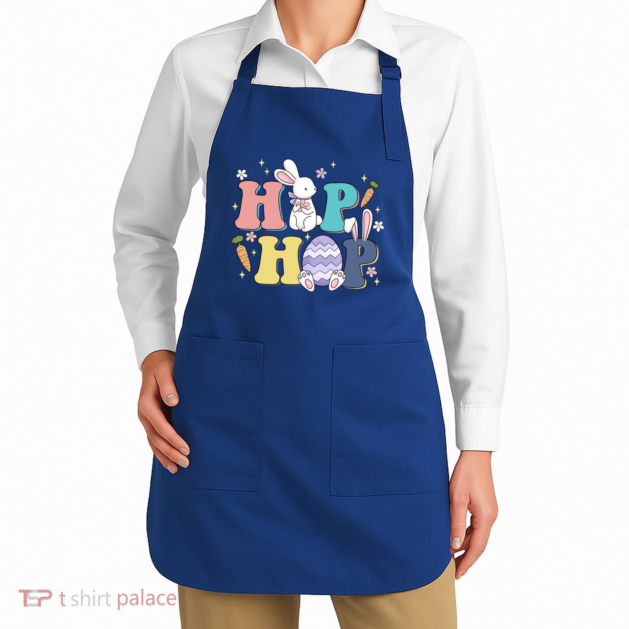 Hip Hop Cute Easter Bunny Apron