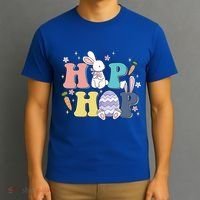 Hip Hop Cute Easter Bunny T-Shirt thumb 3