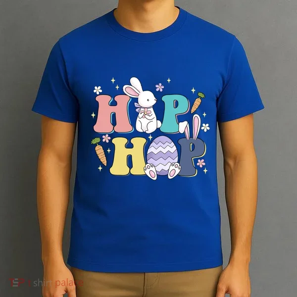 Hip Hop Cute Easter Bunny T-Shirt