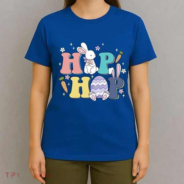 Hip Hop Cute Easter Bunny T-Shirt