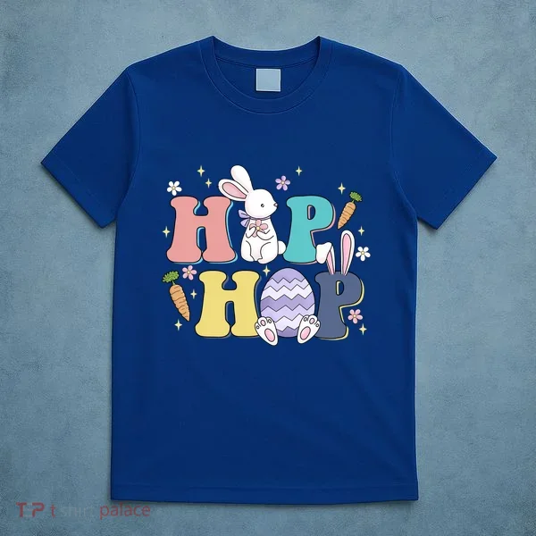 Hip Hop Cute Easter Bunny T-Shirt