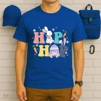 Hip Hop Cute Easter Bunny T-Shirt thumb 6