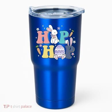 Hip Hop Cute Easter Bunny Tumbler