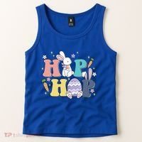 Hip Hop Cute Easter Bunny Tank Top thumb 2