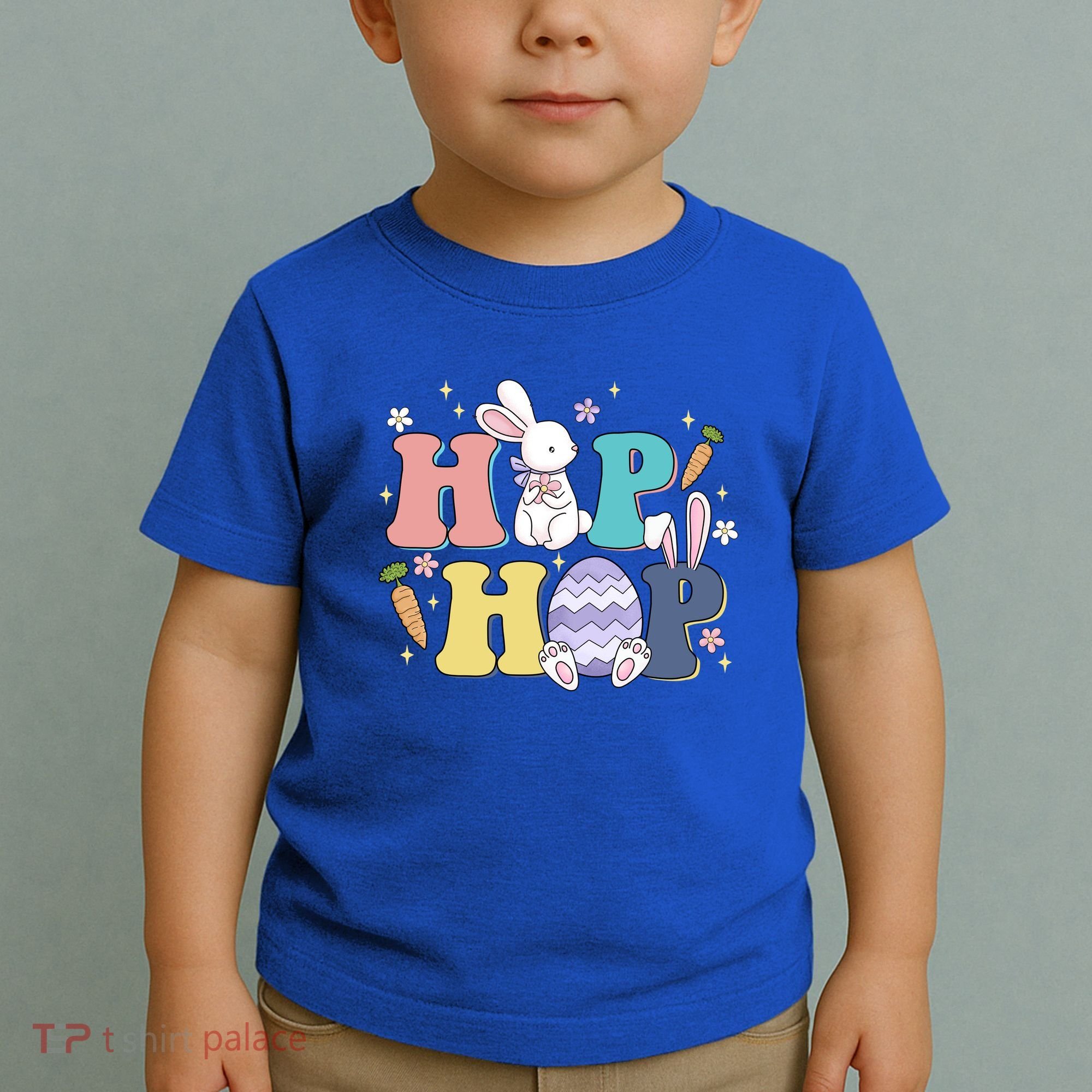 Hip Hop Cute Easter Bunny Toddler T-Shirt