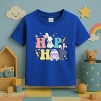 Hip Hop Cute Easter Bunny Toddler T-Shirt thumb 3