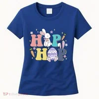 Hip Hop Cute Easter Bunny Women's T-Shirt thumb 0