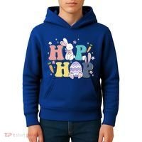 Hip Hop Cute Easter Bunny Kids Hoodie thumb 4