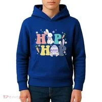 Hip Hop Cute Easter Bunny Kids Hoodie thumb 4