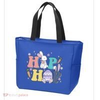 Hip Hop Cute Easter Bunny Tote Bag thumb 3