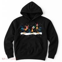 Hei Hei Chicken Christmas Hoodie thumb 0