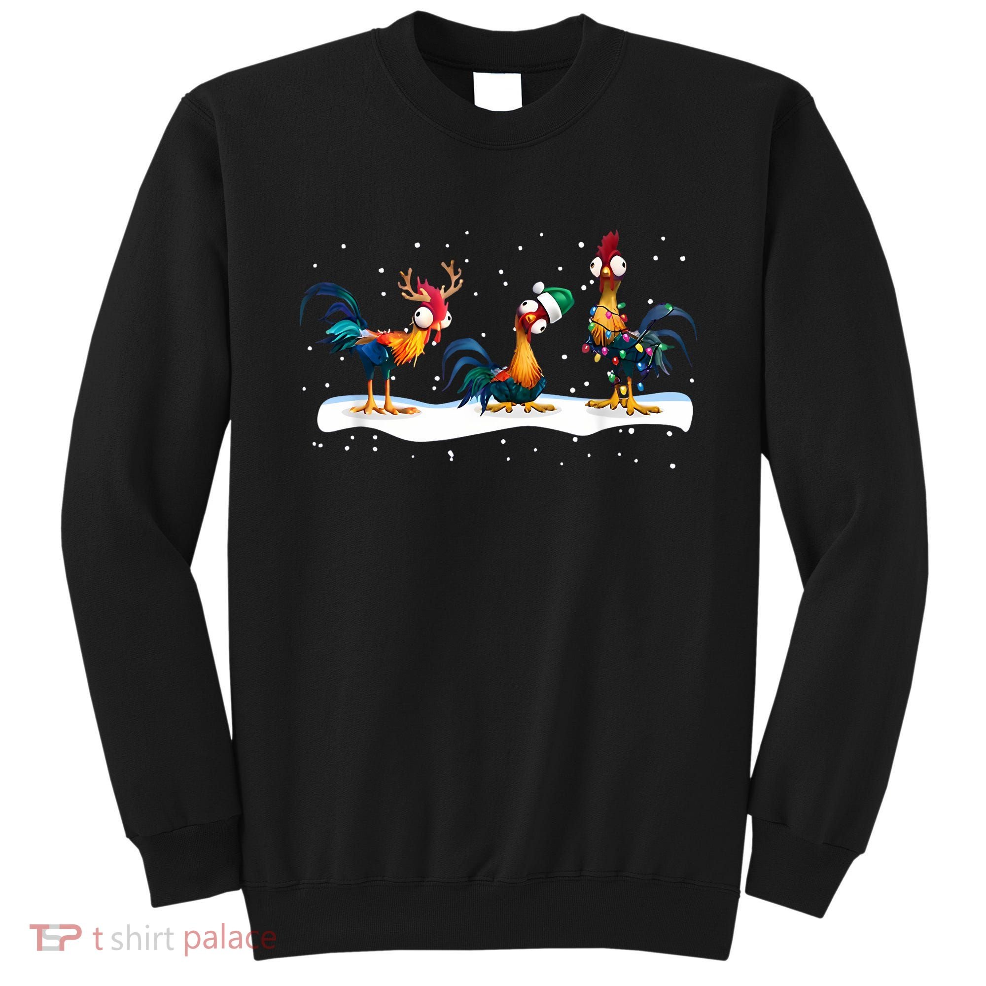 Hei Hei Chicken Christmas Sweatshirt