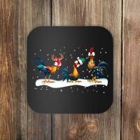 Hei Hei Chicken Christmas Coaster thumb 0