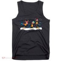 Hei Hei Chicken Christmas Tank Top thumb 0