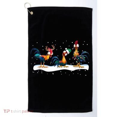 Hei Hei Chicken Christmas Golf Towel
