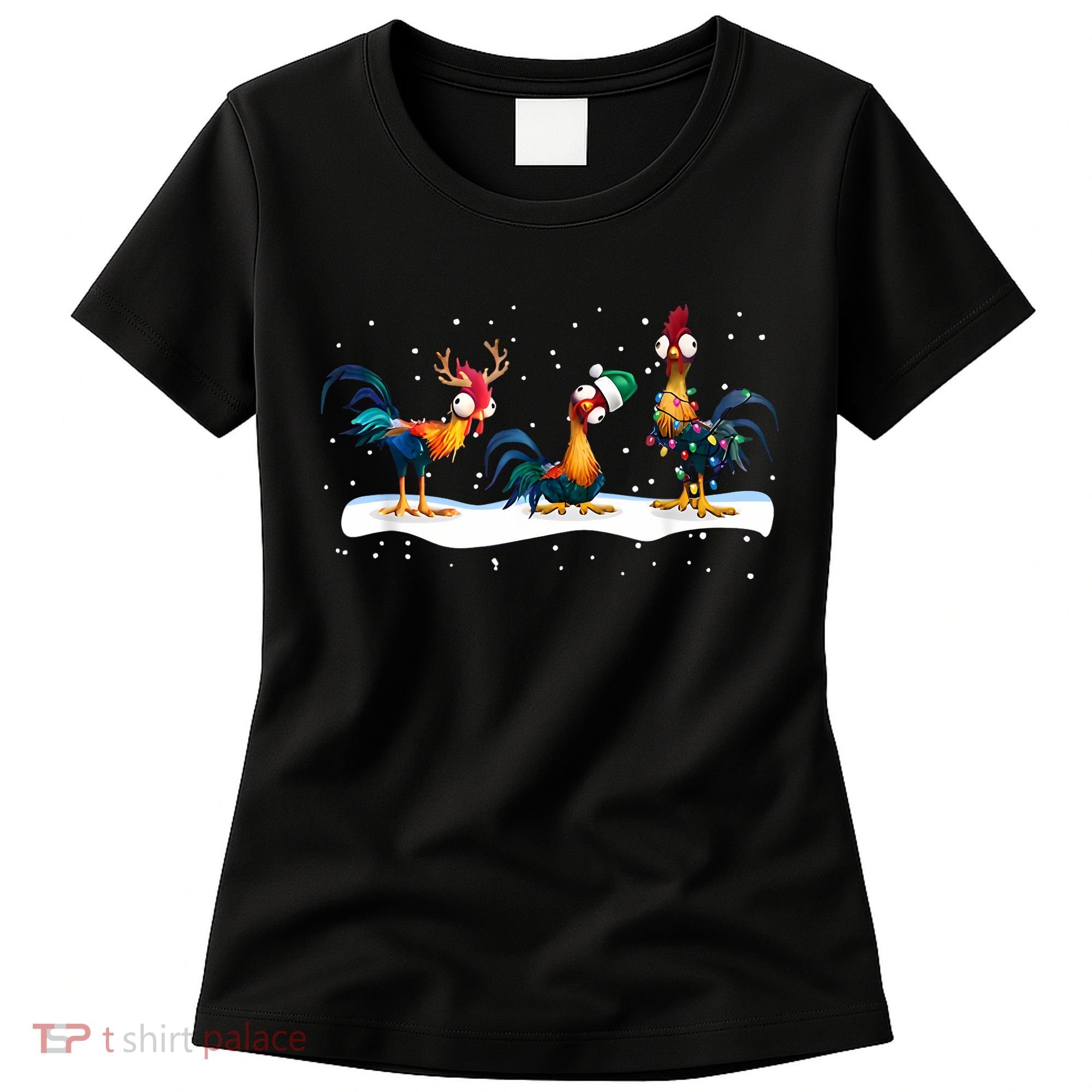 Hei Hei Chicken Christmas Women's T-Shirt