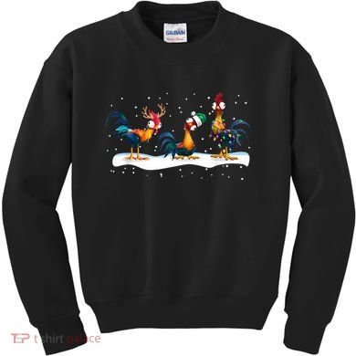 Hei Hei Chicken Christmas Kids Sweatshirt