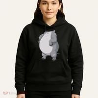 Hippo Hippopotamus Costume Gift Hoodie thumb 5