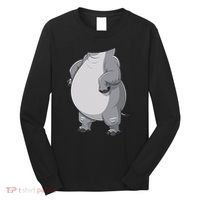 Hippo Hippopotamus Costume Gift Long Sleeve Shirt thumb 0