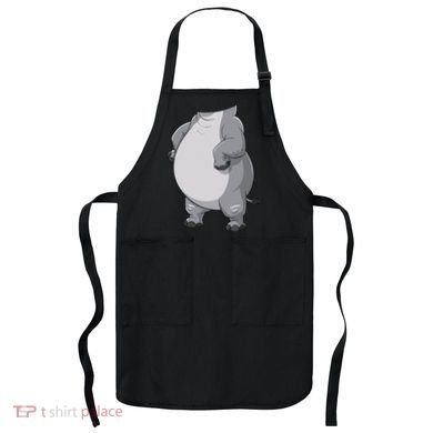 Hippo Hippopotamus Costume Gift Apron