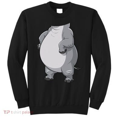 Hippo Hippopotamus Costume Gift Sweatshirt
