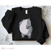 Hippo Hippopotamus Costume Gift Sweatshirt thumb 2