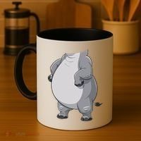 Hippo Hippopotamus Costume Gift Coffee Mug thumb 4