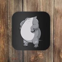 Hippo Hippopotamus Costume Gift Coaster thumb 0