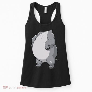 Hippo Hippopotamus Costume Gift Women's Tank Top