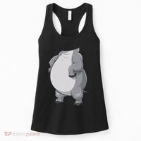 Hippo Hippopotamus Costume Gift Women's Tank Top thumb 0