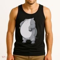 Hippo Hippopotamus Costume Gift Tank Top thumb 3