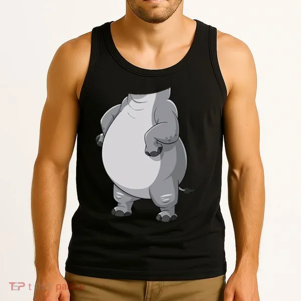 Hippo Hippopotamus Costume Gift Tank Top